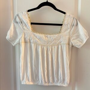 LUCKY 🍀 BRAND SHORT SLEEVE BLOUSE